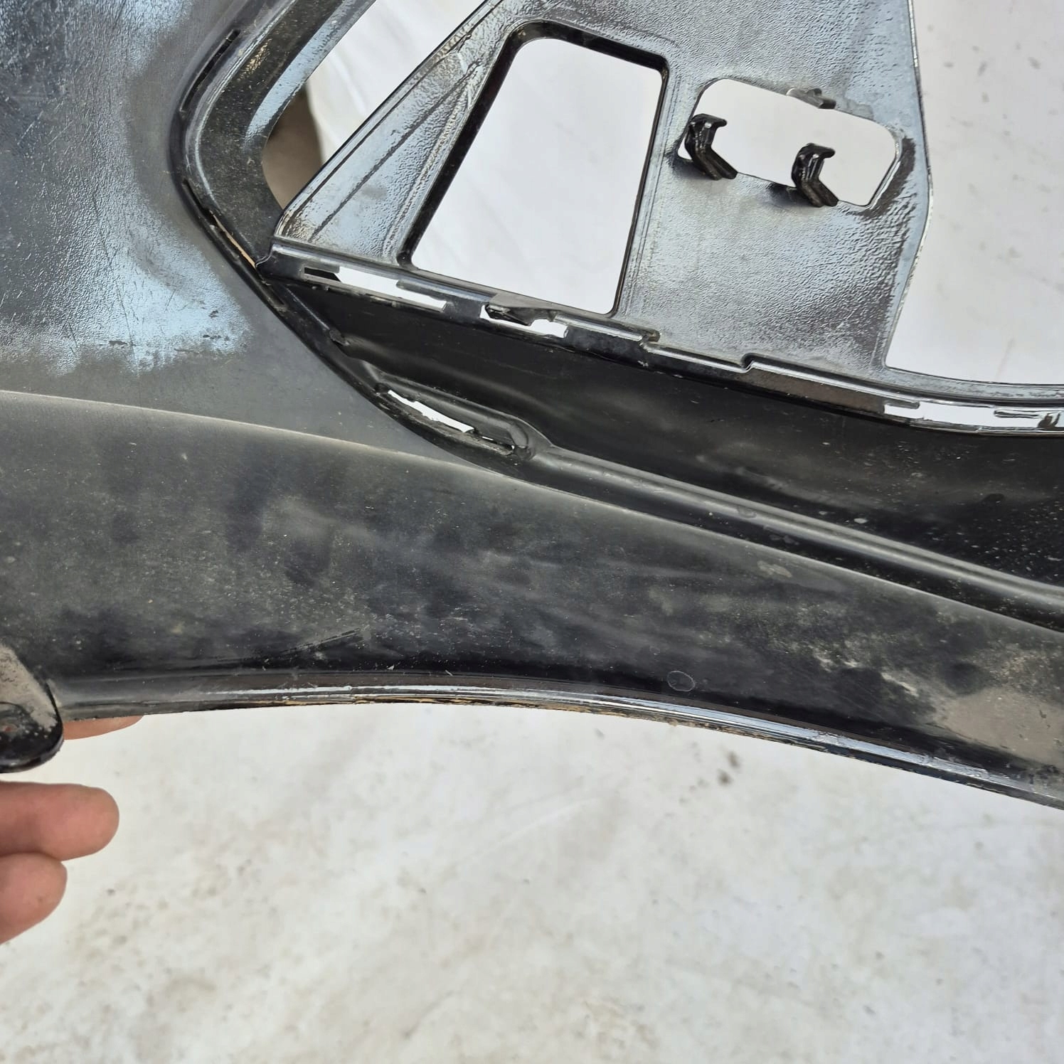 MERCEDES E-KLASA W214 AMG 23-> bumper front front PDC