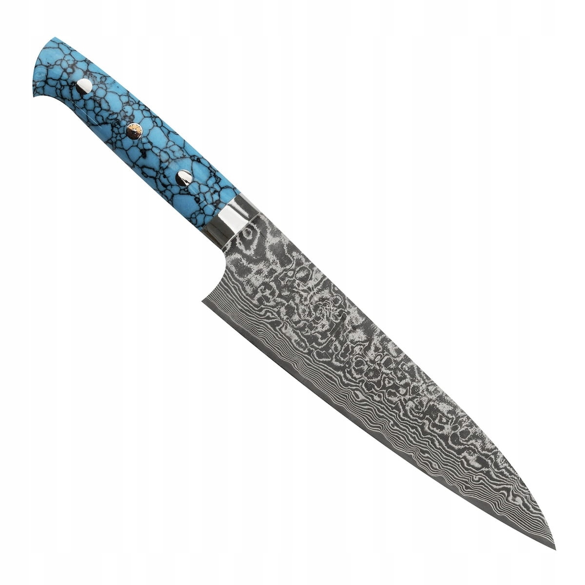 Takeshi Saji Btq R-2 Black Ručne kovaný japonský nôž šéfkuchára 18 cm