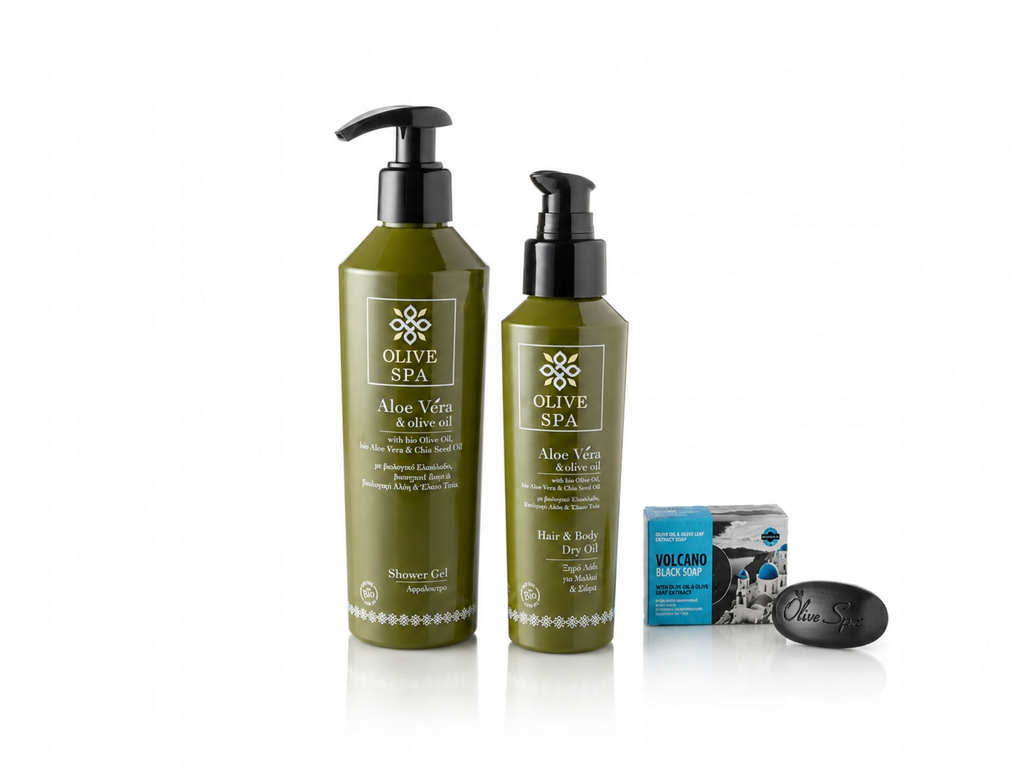 Aloe Olive Spa Sada na tělo a vlasy s přírodním olejem Dárek