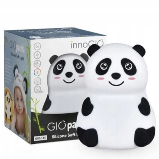 

Innogio Miękka lampka silikonowa Led 8 kolor Panda