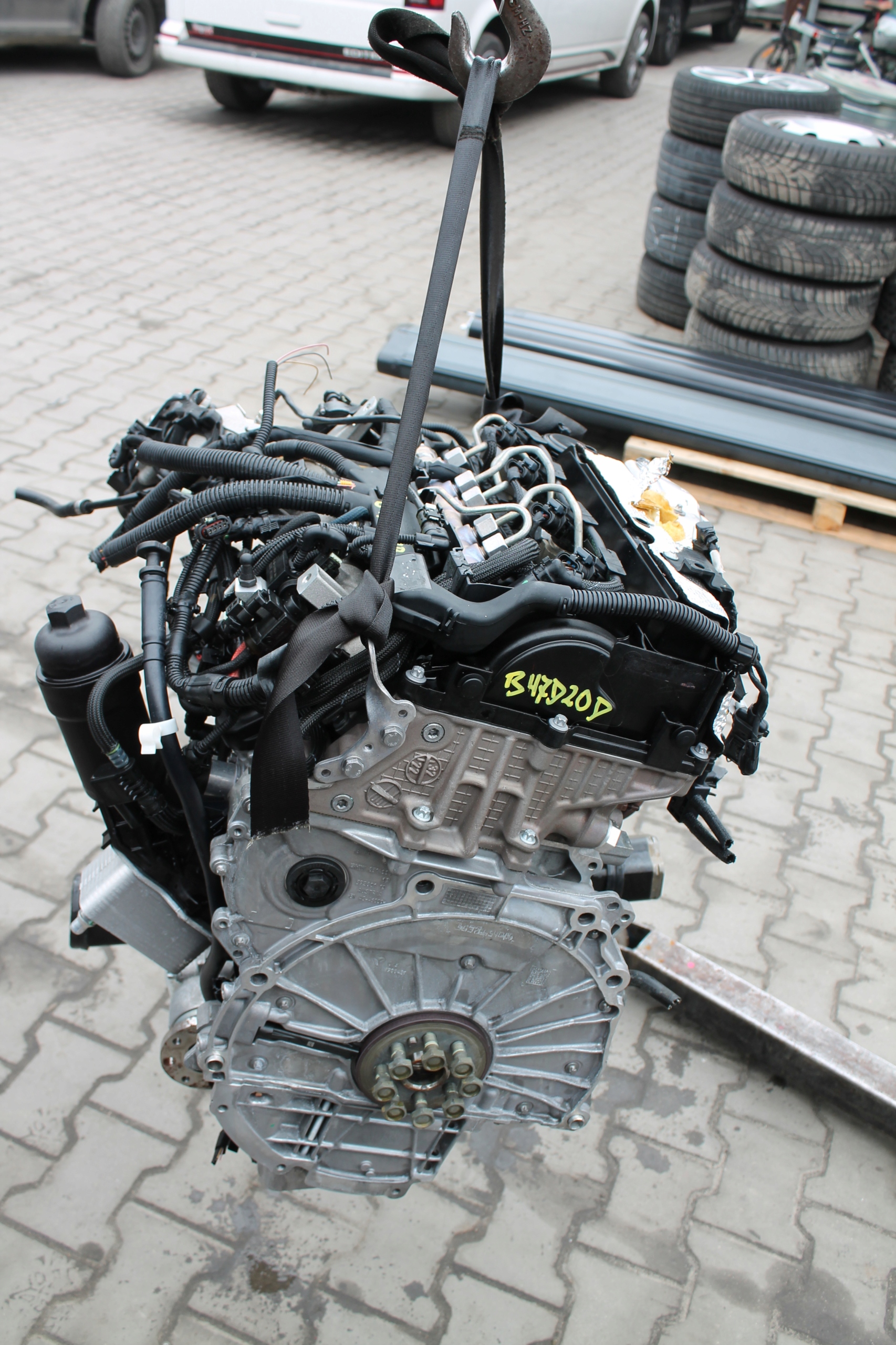 engine complete BMW X3 X4 B47D20B 20 TYSKM
