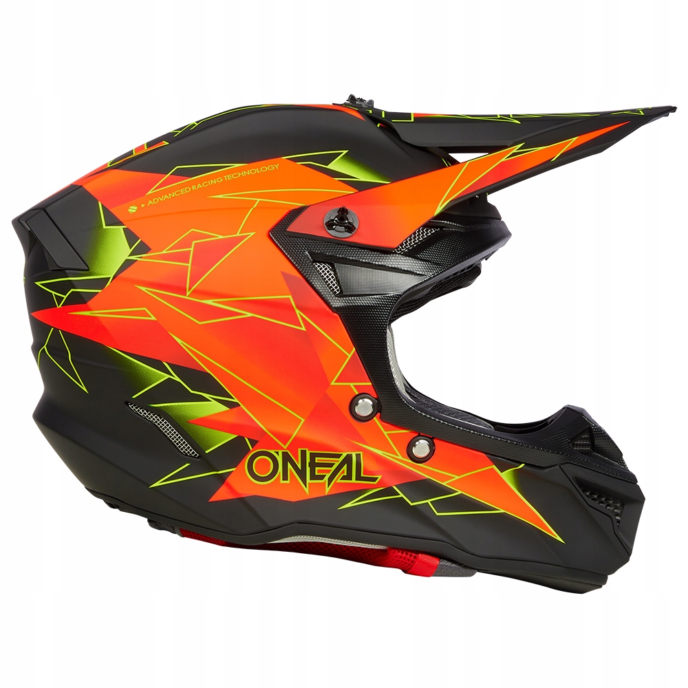 Kask O'Neal 5SRS Surge black/red matt s Stan opakowania oryginalne