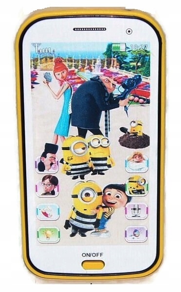 

Minionki Telefon dotykowy Smartfon Led Nagrywanie