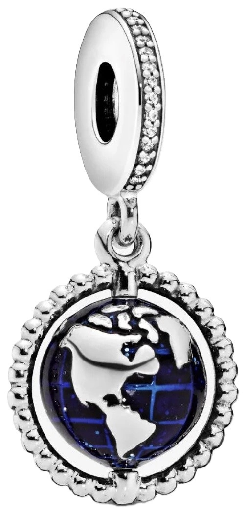 Přívěsek Pandora Otočný Přívěsek Globus 798021CZ