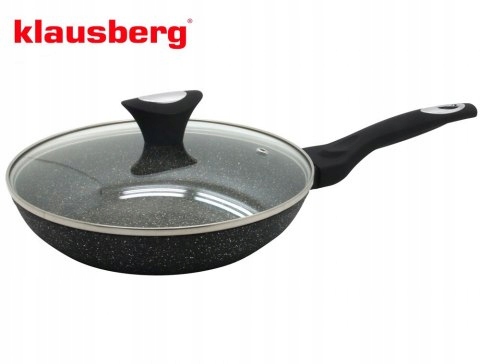

Patelnia GRANITOWA30cm Z Pokrywą Klausberg KB-7192