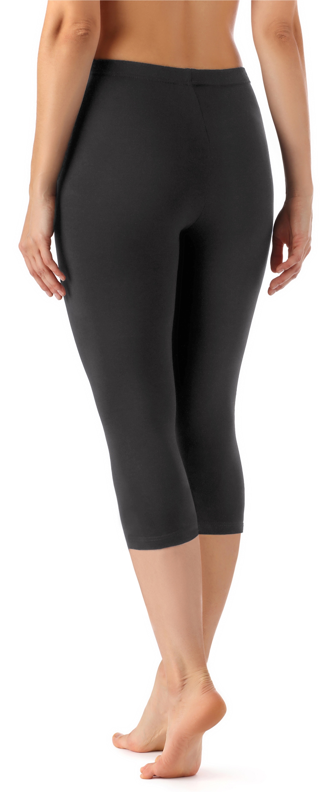 Merry Style Legginsy damskie 3/4 2-Pack MS10-144 Czarny/Grafit S Rozmiar S