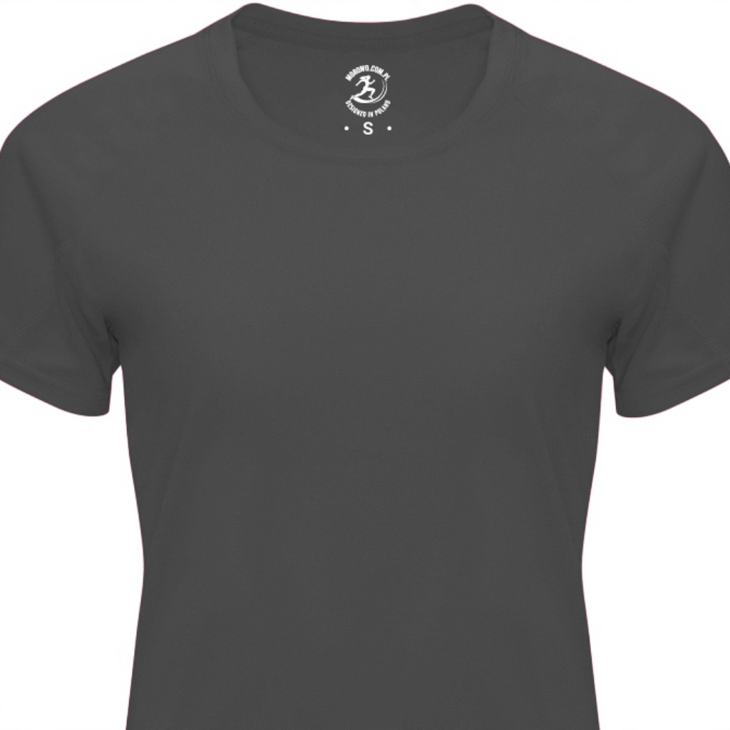 KOSZULKA TERMOAKTYWNA SPORTOWA DO BIEGANIA MOROWO DAMSKA CIEMNY GRAFIT L EAN (GTIN) 5902557683734