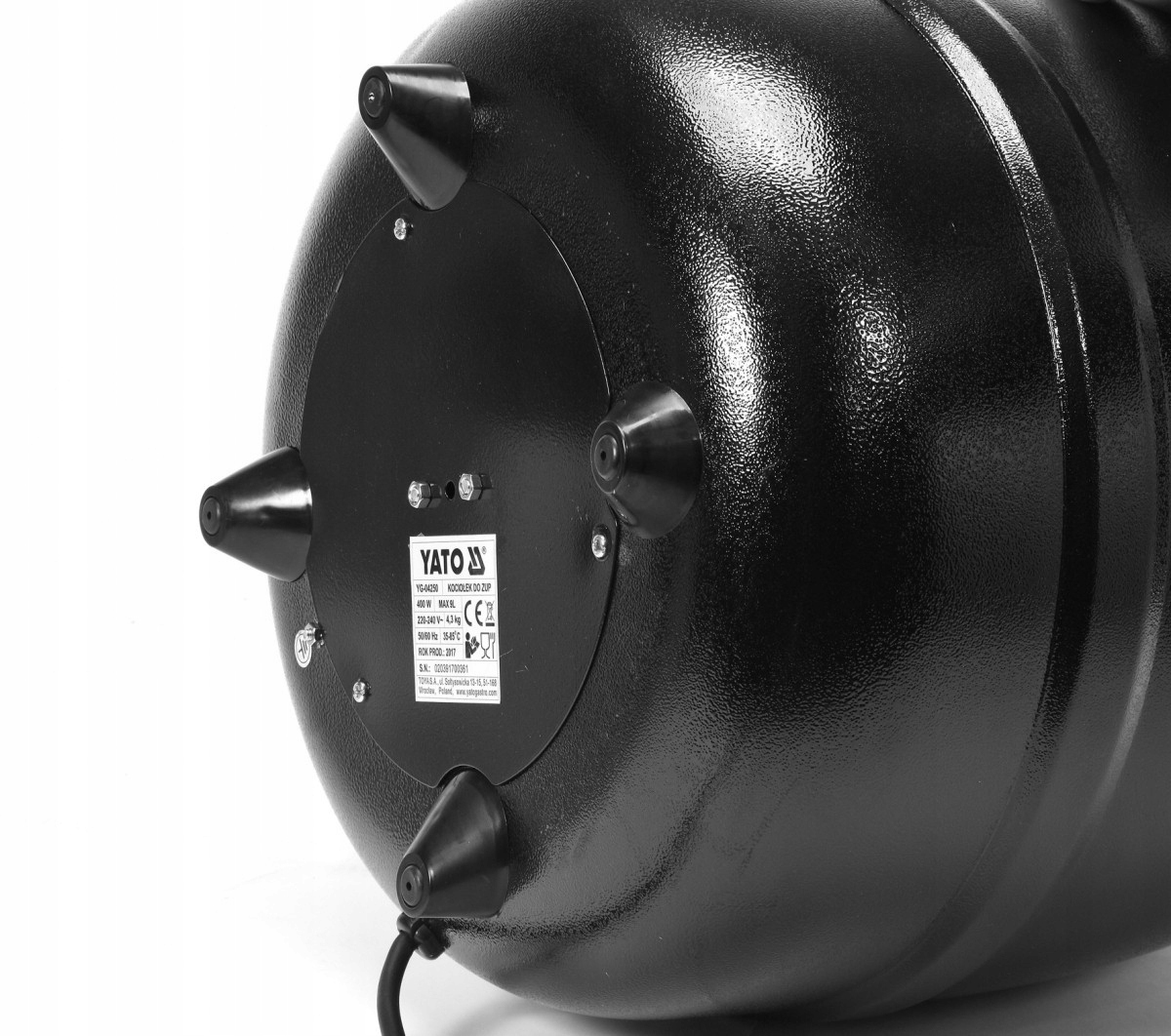 YATO GASTRO KOCIOŁEK PODGRZEWACZ BEMAR GAR ELEKTRYCZNY DO ZUP 9L Model YG-04250