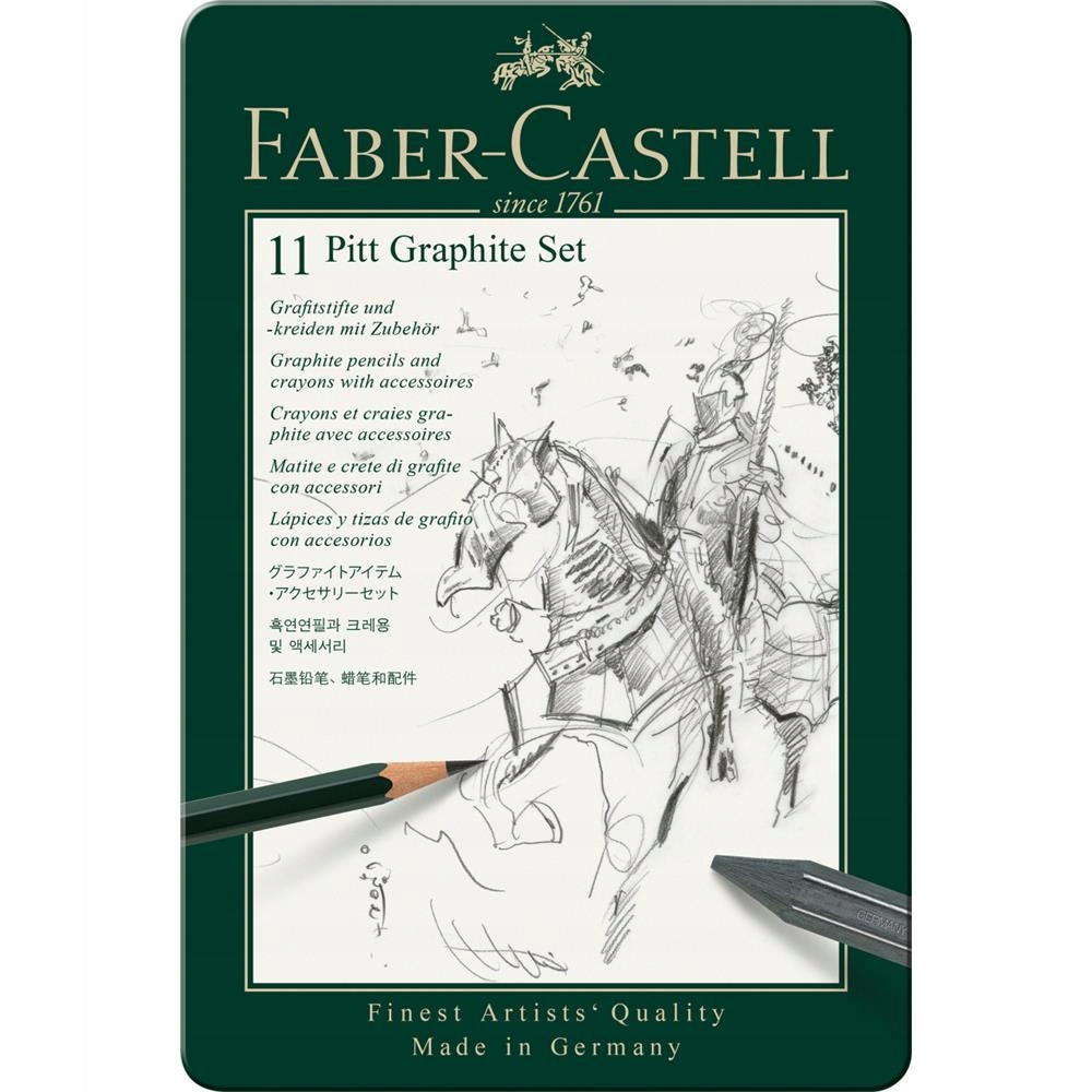 Faber-castell Sada Tužek A Grafitů Pitt Malý