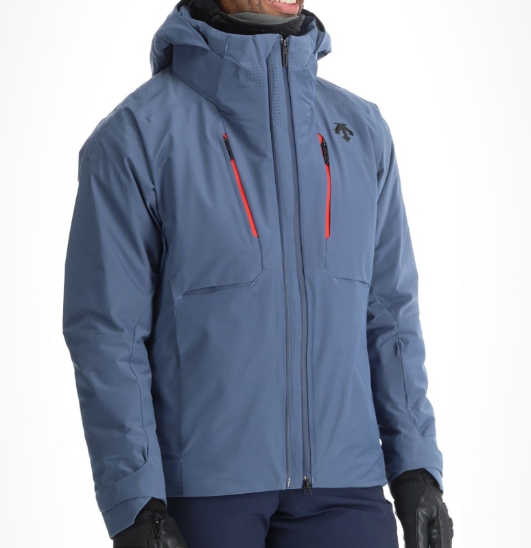 Kurtka Narciarska męska Descente Shoulder Padd Jacket niebieska 52