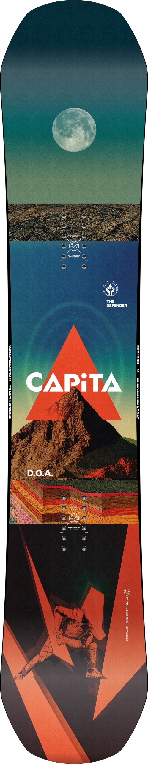 Deska snowboardowa Capita D.o.a. 153 cm Wide