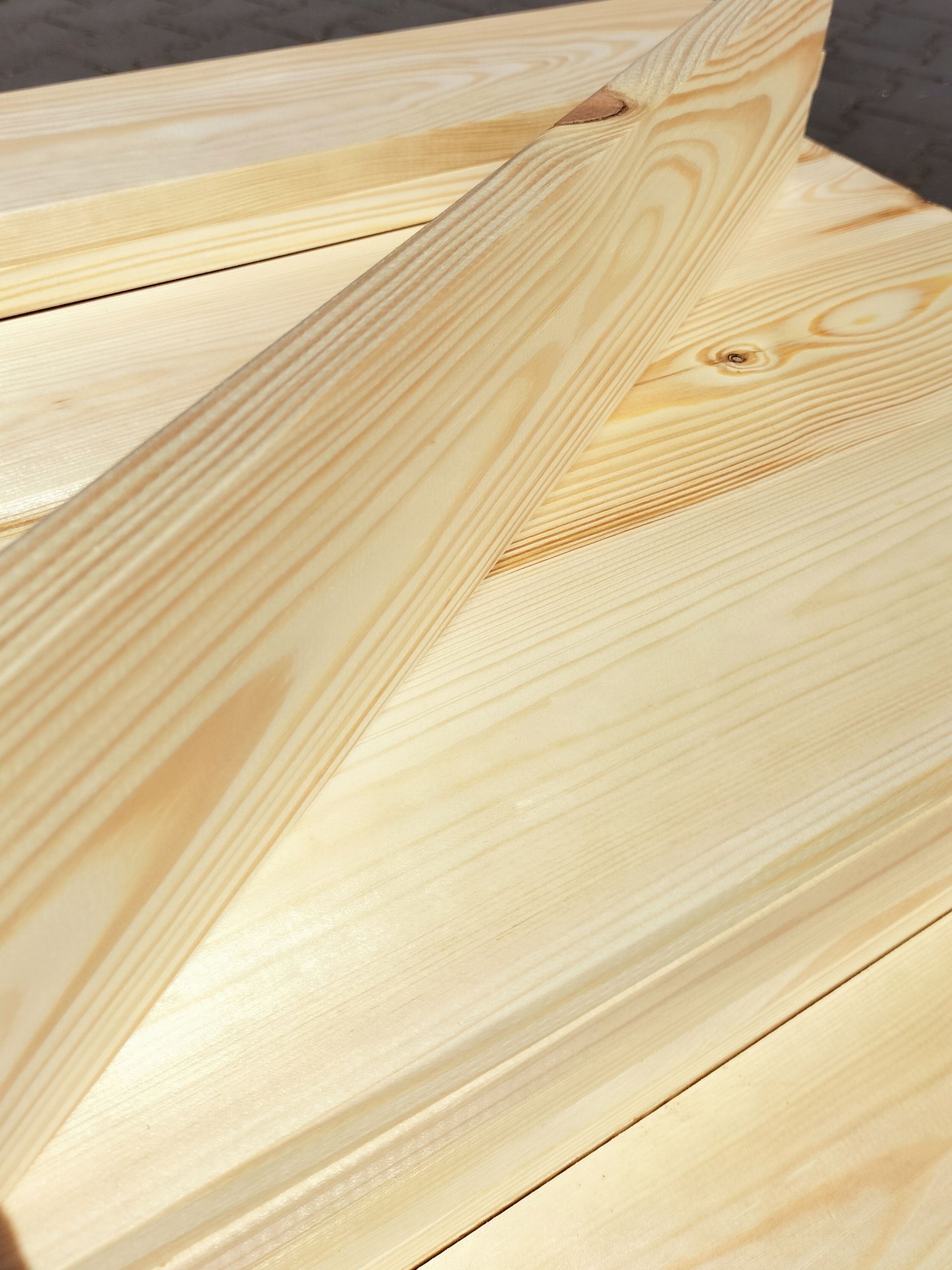 30szt Desek czterostronnie struganych 60x10,5x2 cm ŚWIERK SOSNA