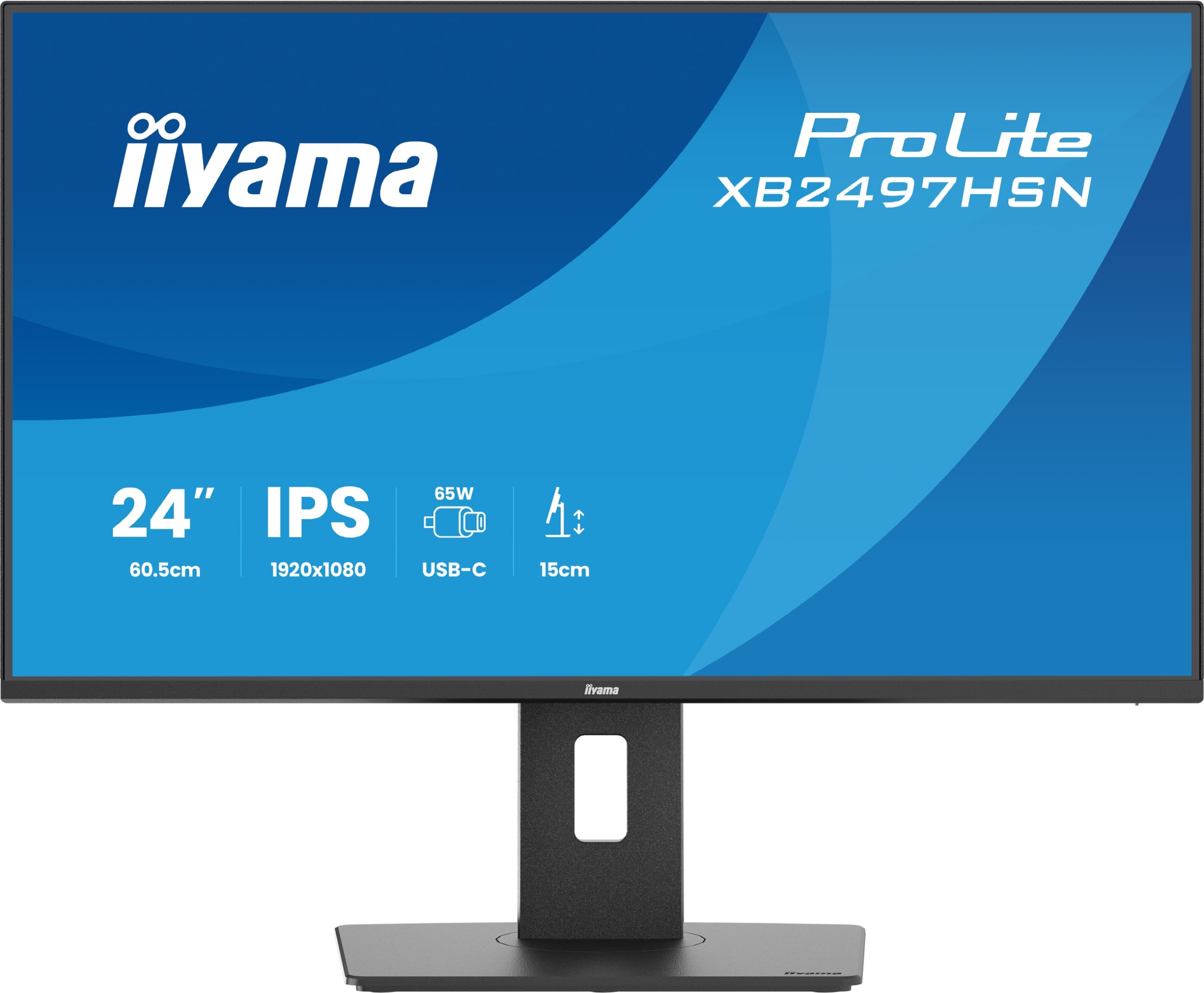 Monitor iiyama ProLite XB2497HSN-B1 24 Ips Led 1 ms 100 Hz /hdmi Dp/