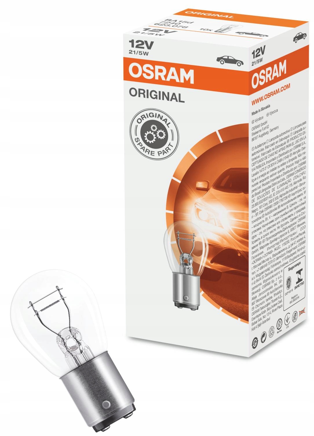 Osram Original Line Żarówka 21/5W 12V