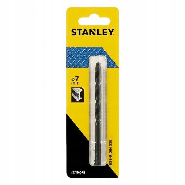

Wiertło do metalu Hss-r 7,0mm 1 sztuka Stanley Sta