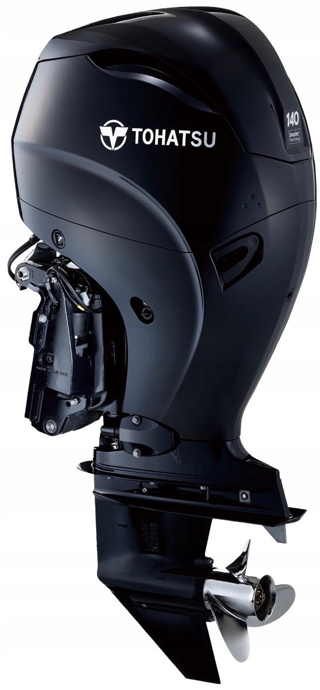 Japoński Silnik Tohatsu 140 kM 178kg ogromna moc cicha praca od ręki !!