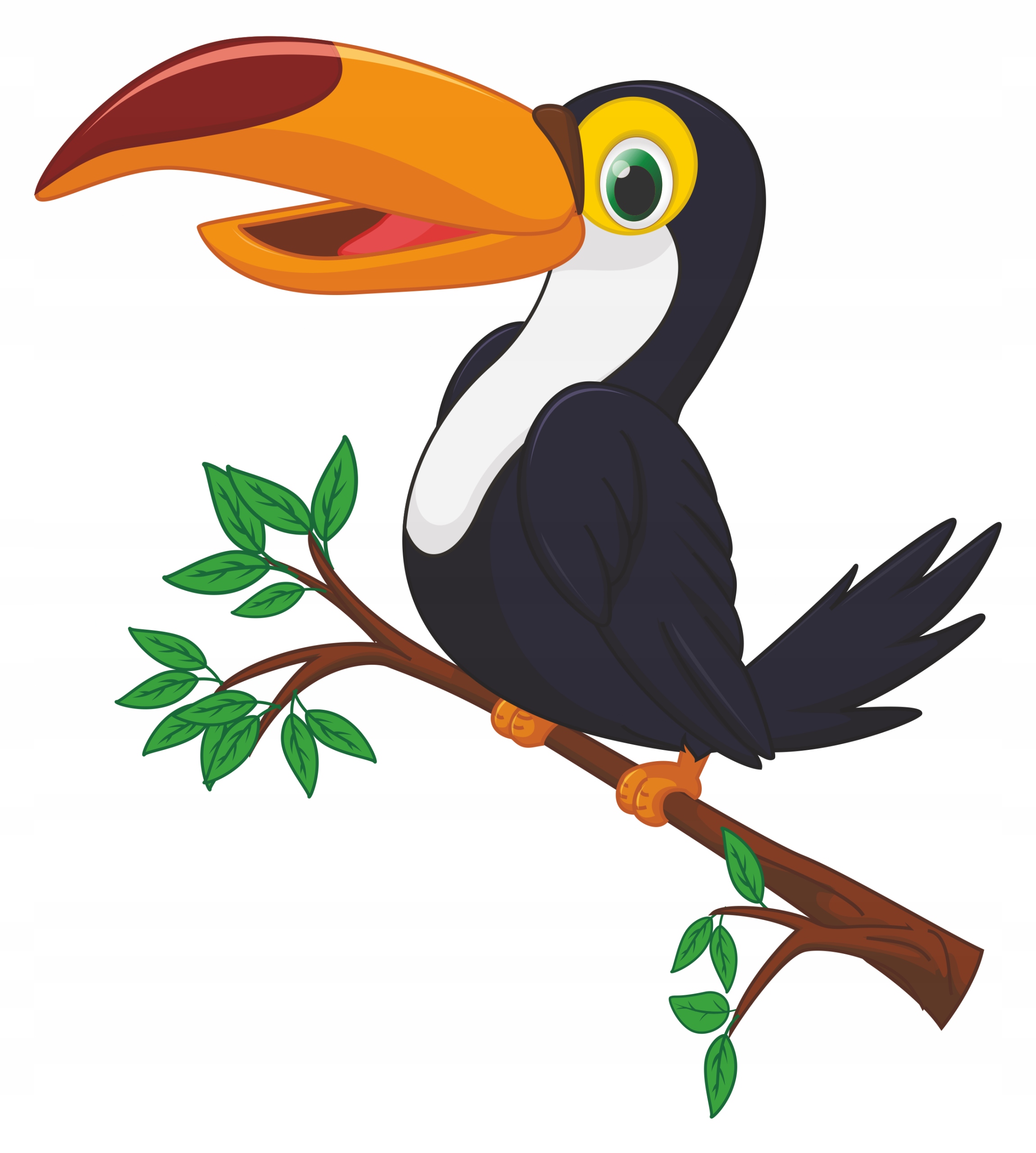 

Naklejka Na Okno Meble Lustro Szybę Tukan Ptak