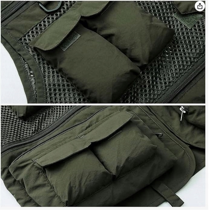 Kamizelka Sinook Kamizelka wędkarska r. XL, XXL,4XL, Model Kamizelka wędkarska