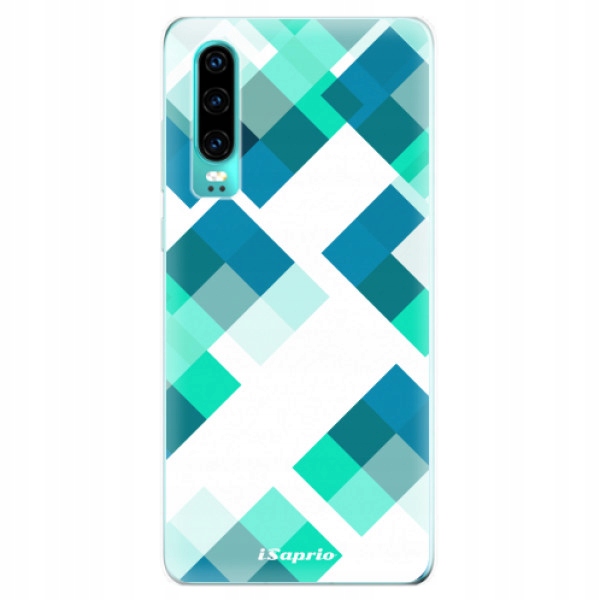 Silikonowe etui iSaprio Abstract Squares 11 do Huawei P30