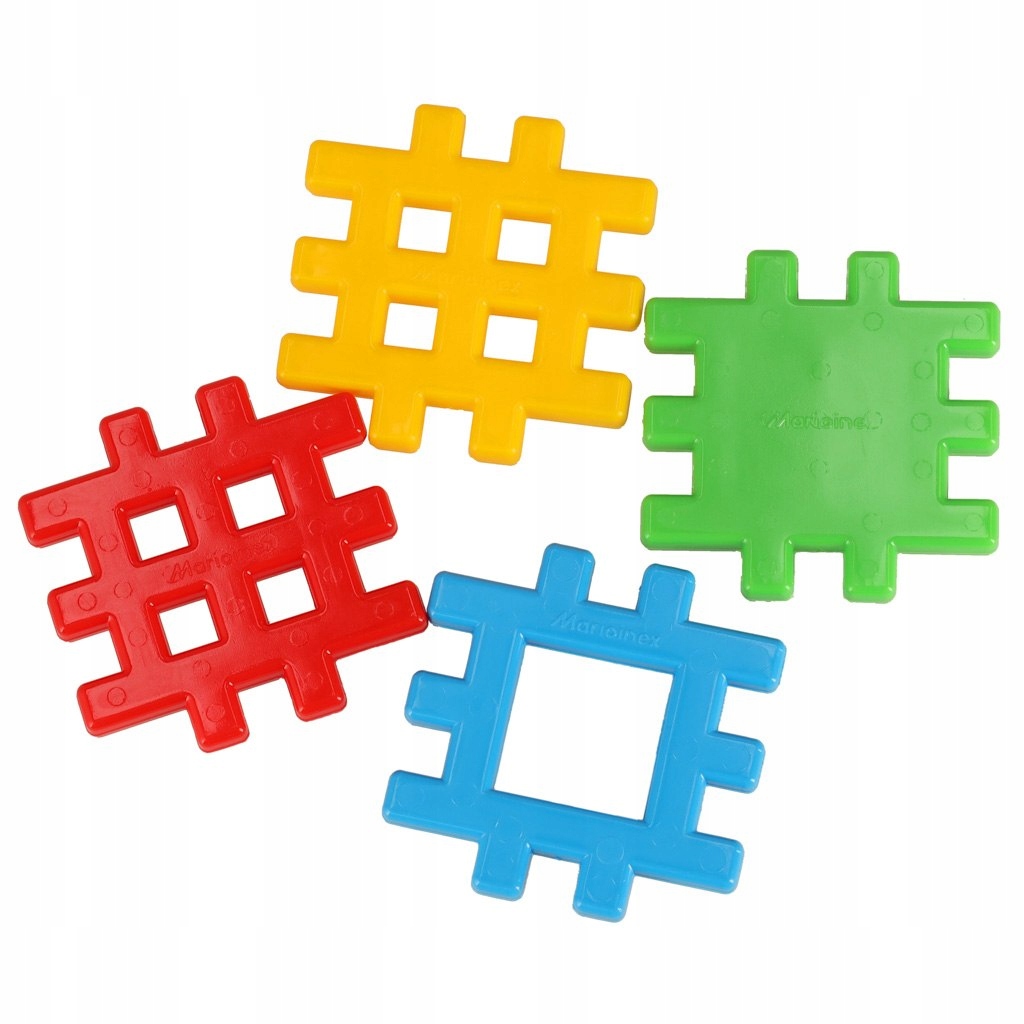 KLOCKI KONSTRUKCYJNE WAFFLE DUŻE ZESTAW DLA DZIECI 48 ELEMENTÓW Rodzaj zestaw