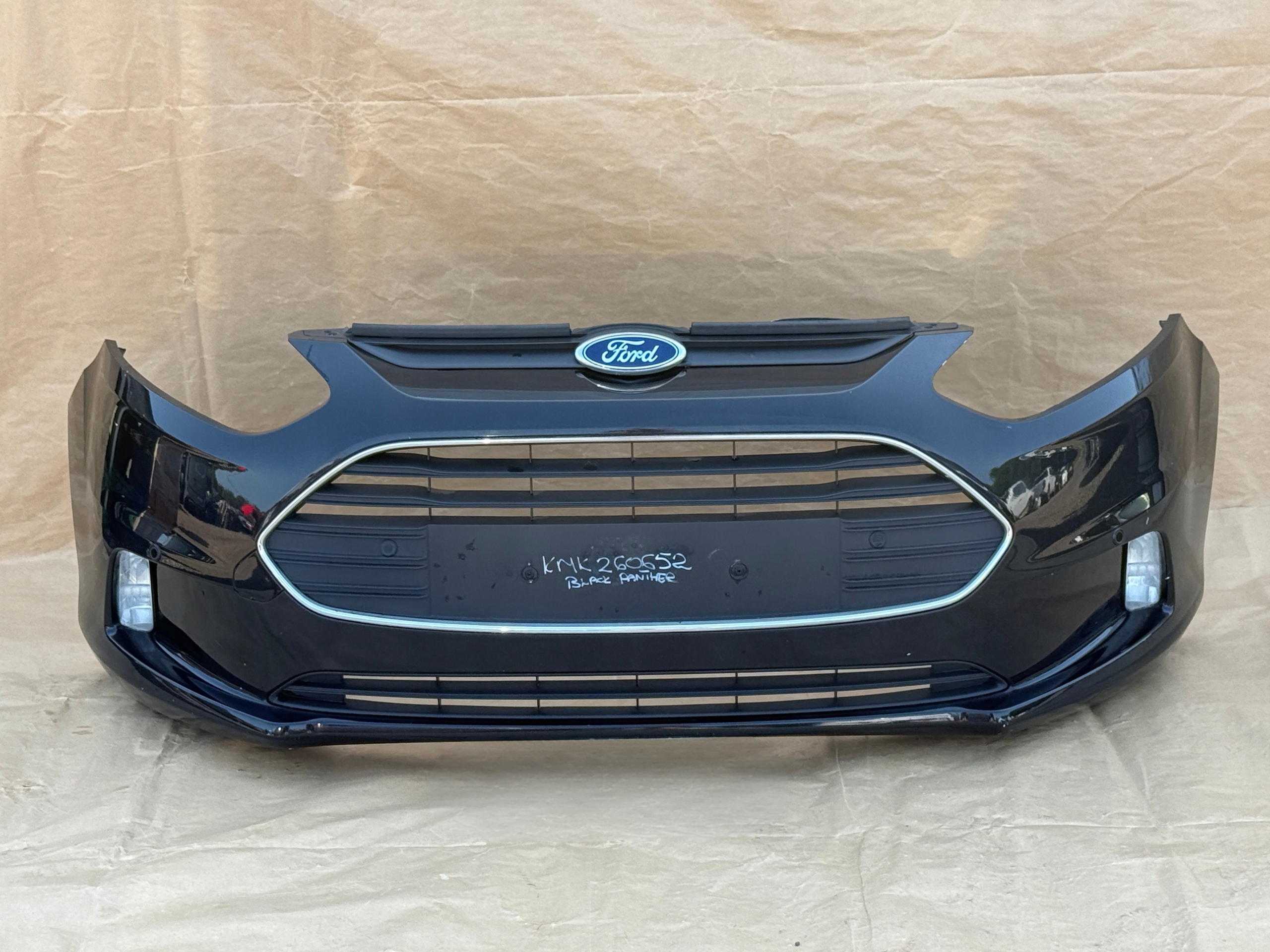 FORD B-MAX 2012-2017 bumper front BLACK PANTHER original