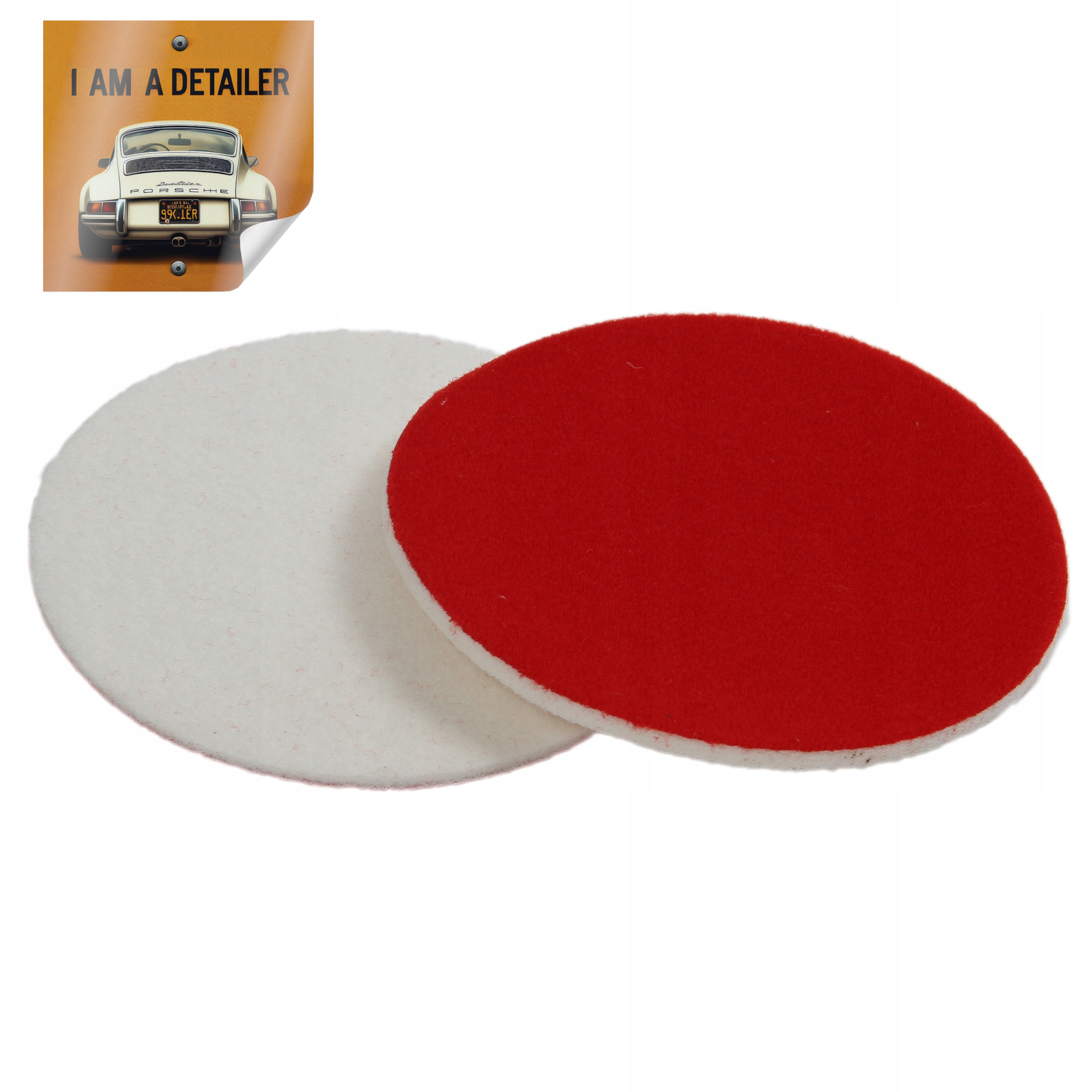 CarPro Glass Polishing Pad filcowy dysk polerski do szkła 130mm