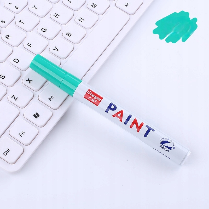 Marker permanentny olejowy ZIELONY 1szt EAN (GTIN) 6925137839511