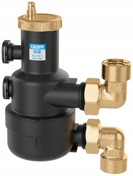 Vysoce výkonný odlučovač vzduchu Caleffi Hed série 5516, 1" Gw