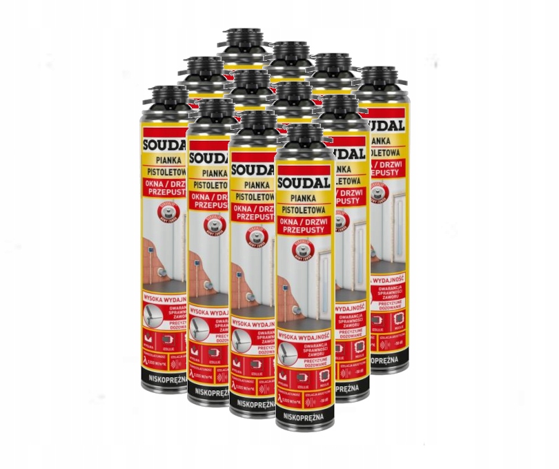Pena Yellow Soudal 12ks