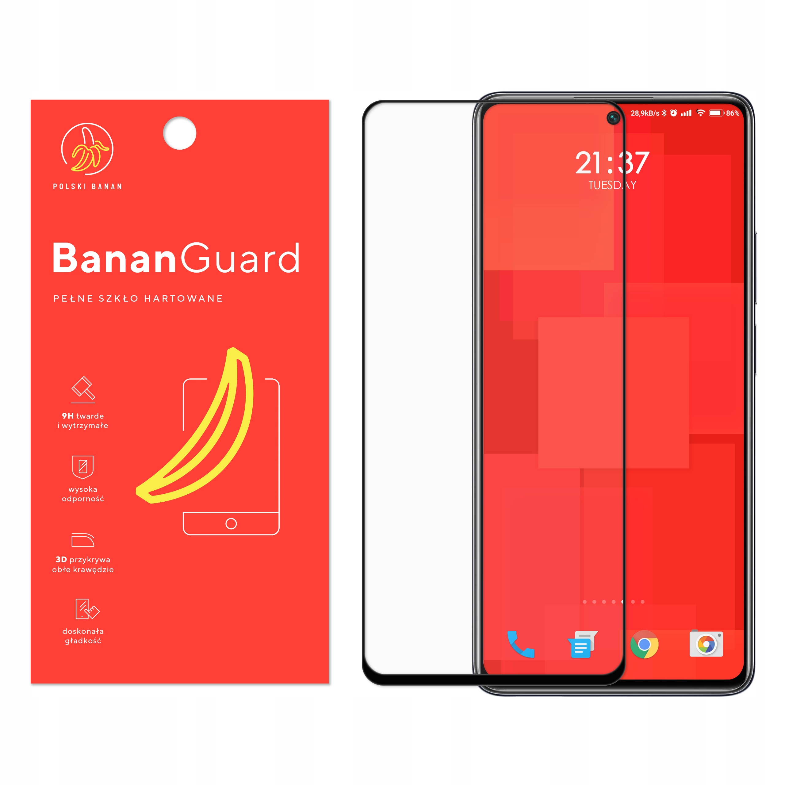 

Szkło Hartowane 3D do Xiaomi 11T 11T Pro