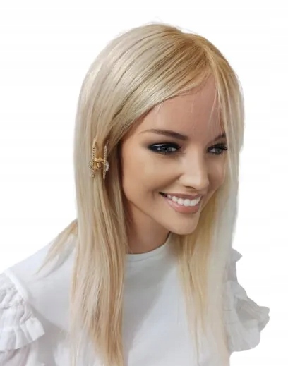 Přírodní paruka bez ofiny, systém deluxe Angel mono lace od firmy Nessaja pa