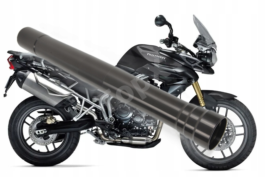 TopX Holení Trubka laga tlumič Odpružení Triumph Tiger 800 11-17 1 Ks