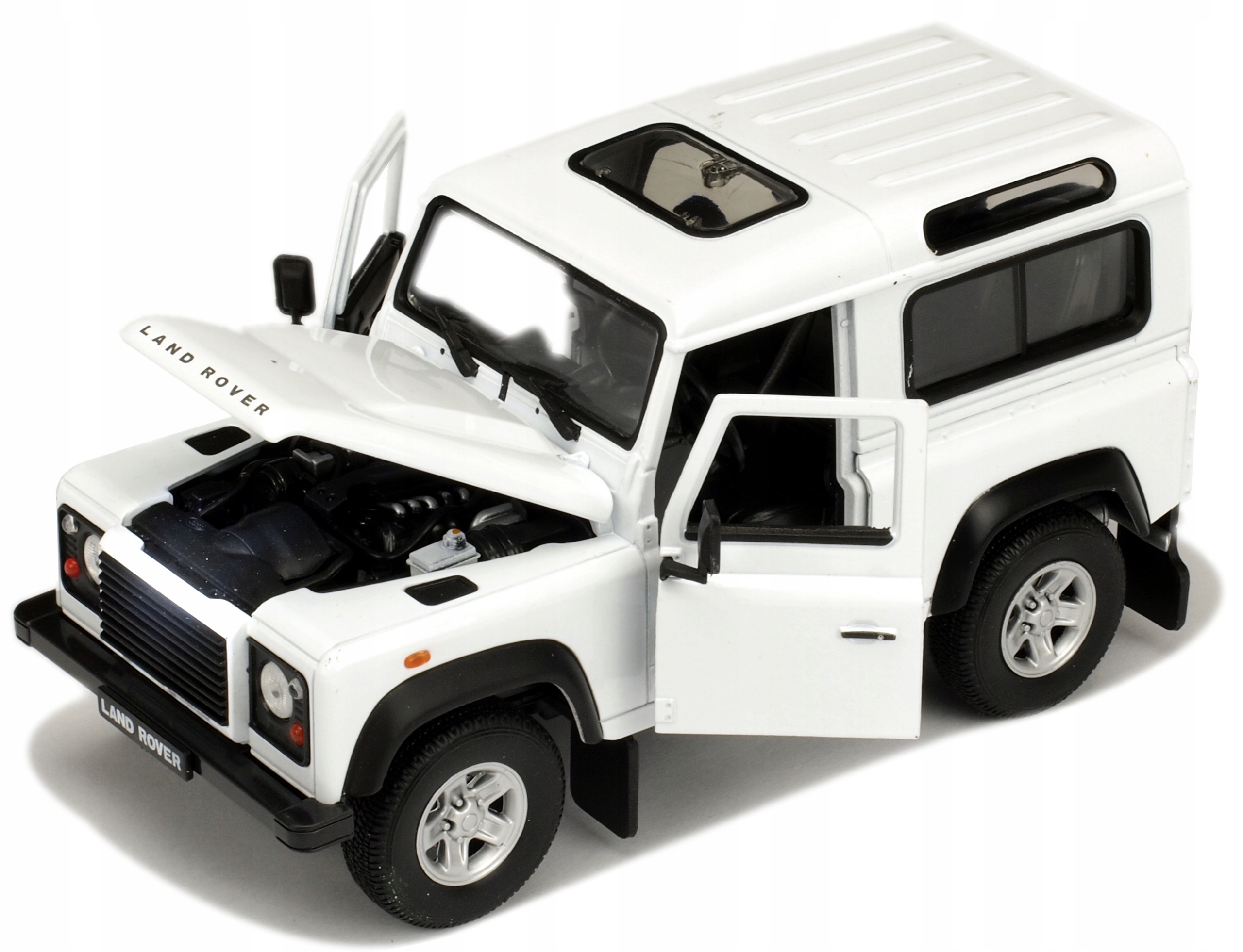 Welly Kovové Terénní Auto Land Rover Defender