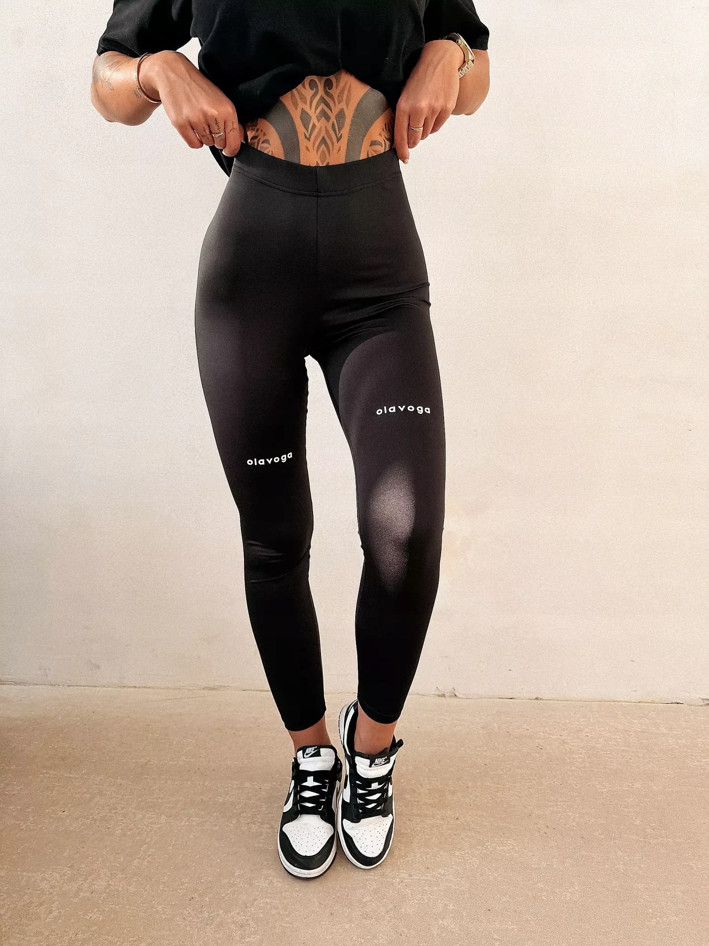 Dámské Legíny Tactile Olavoga Černé