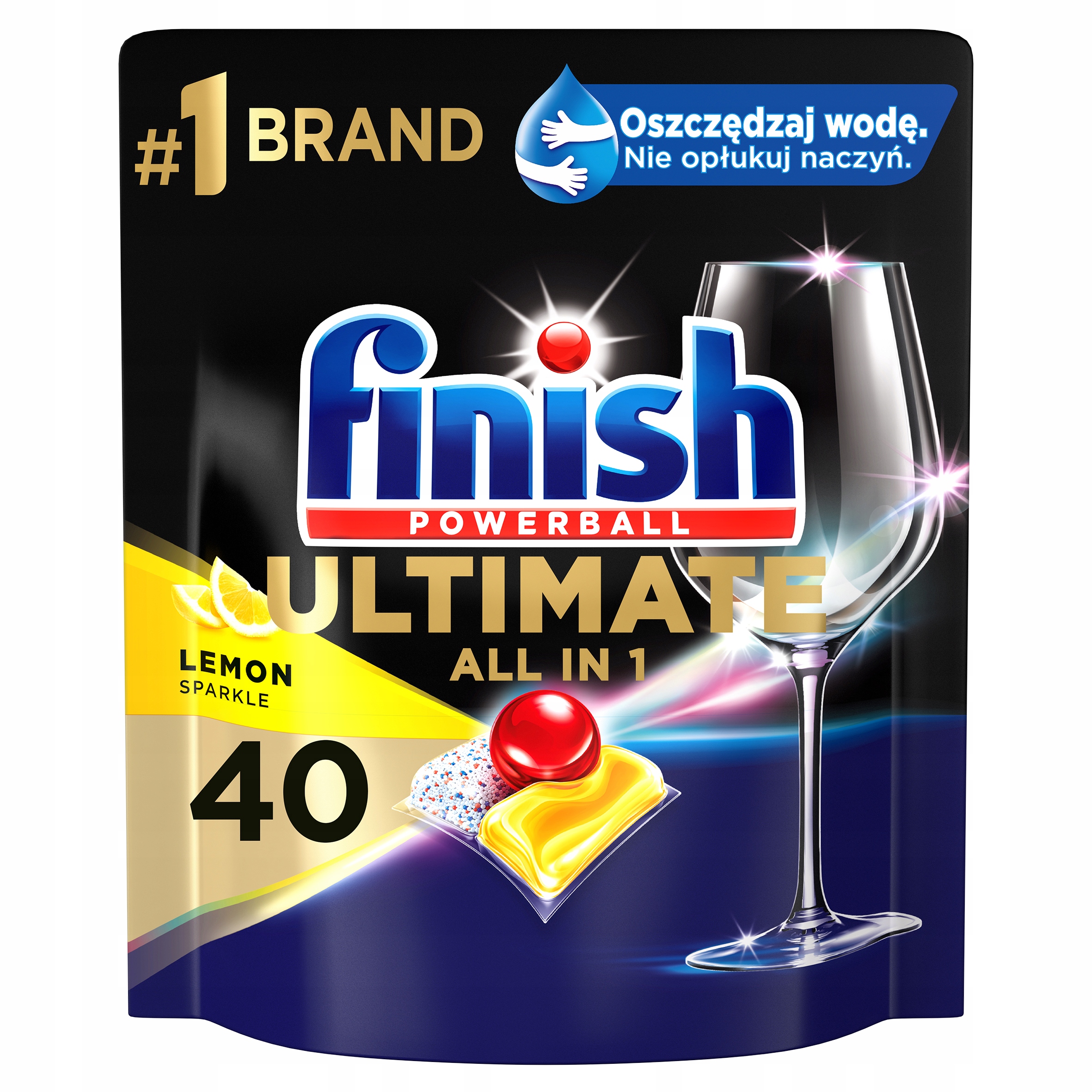 

Finish Ultimate Kapsułki do zmywarki Lemon 40 szt