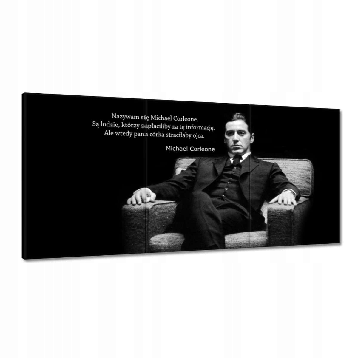 Obrazy 180x90 Godfather Michael Citáty