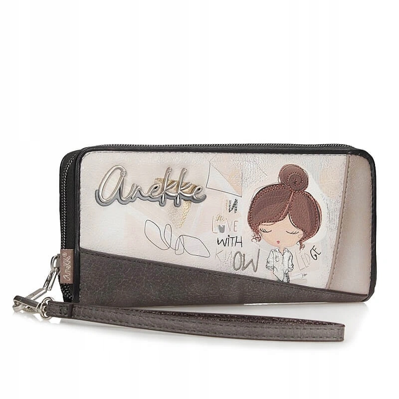 Dámská peněženka Anekke 42809-908 Sophia Billetero Wallet velká na zip