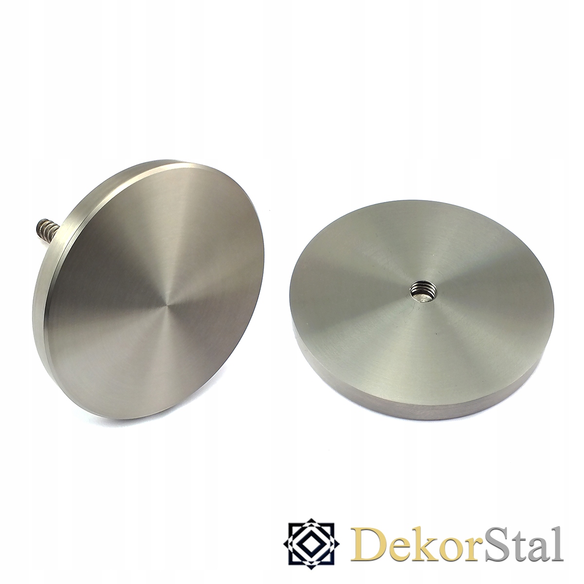 

Nakrętka do szkła ø 100 mm gwint M10 Inox szlif