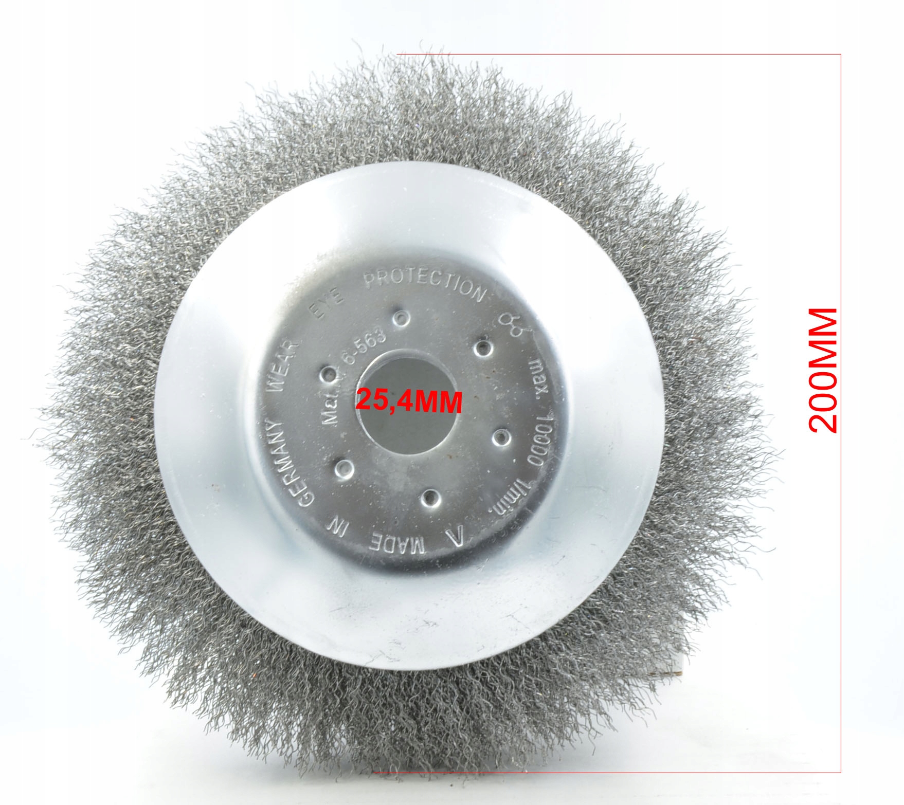 DRUCIAK TARCZA SZCZOTKA DRUCIANA DO KOSY CHWASTY EAN (GTIN) 5902565272777