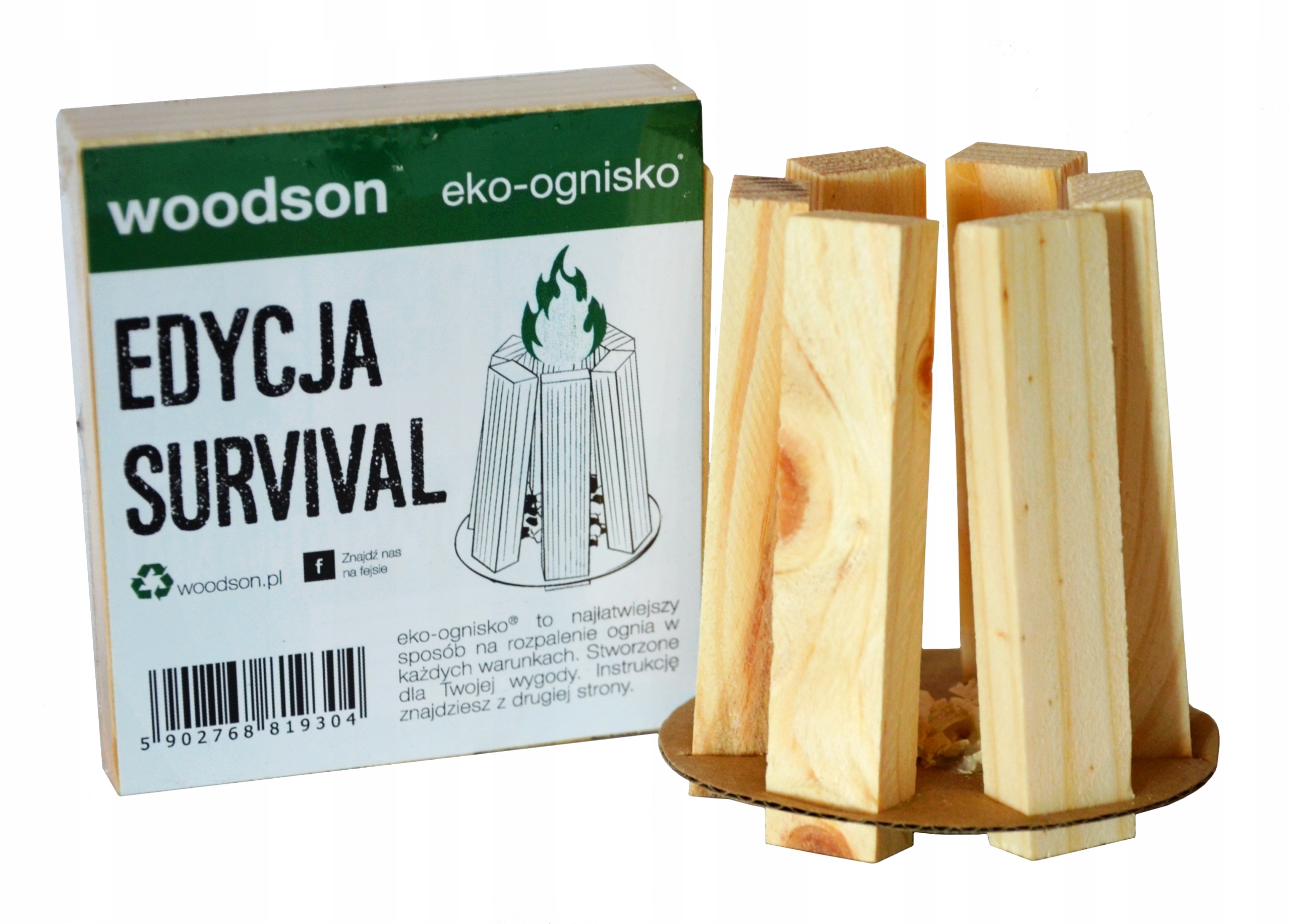 

Rozpałka ekologiczna survival woodson