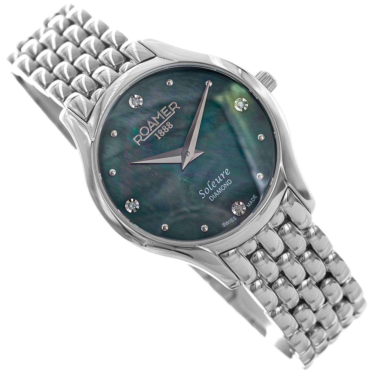 Dámské Hodinky Roamer 547857 41 85 50 Soleure Diamond Na Náramku