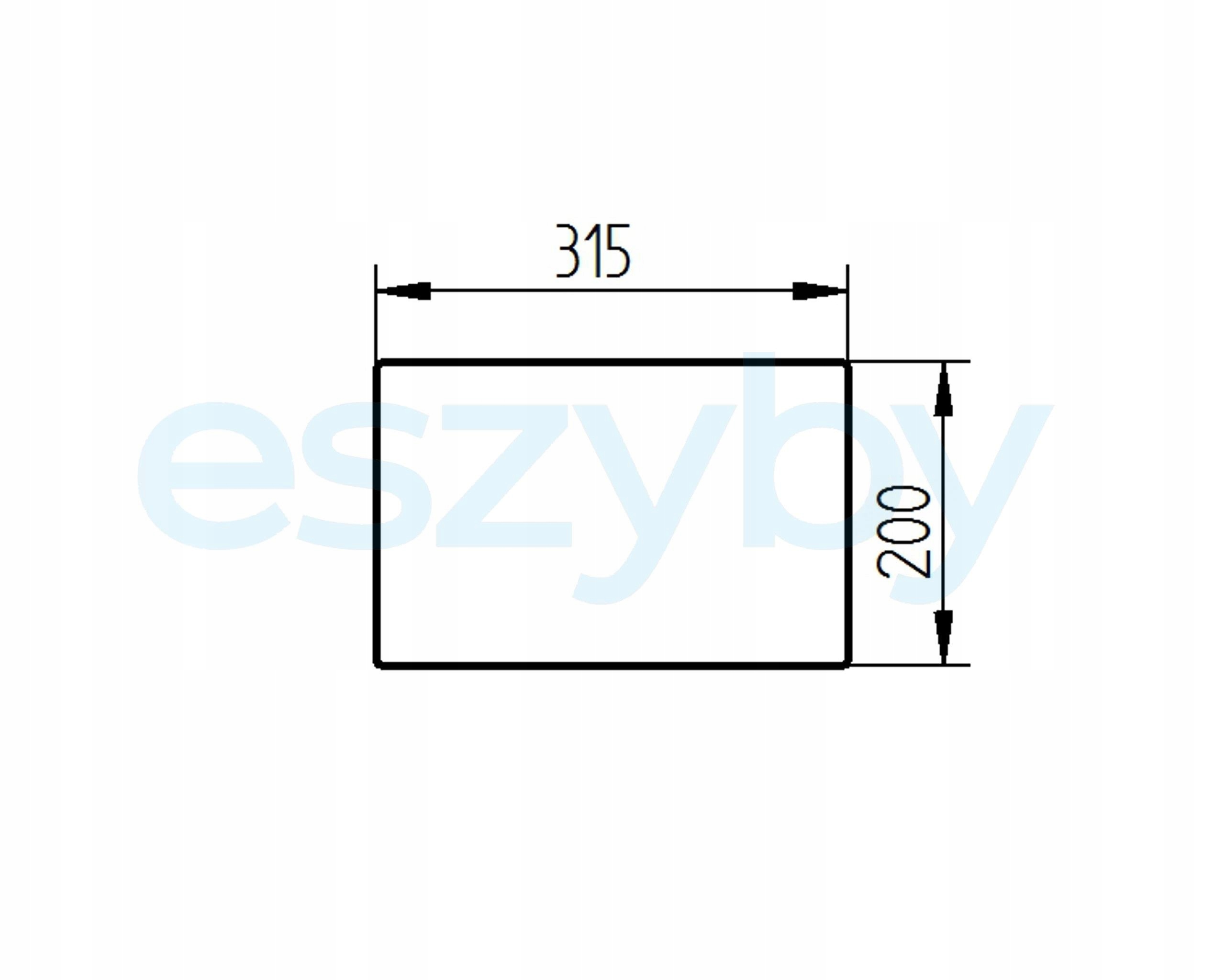 sklo traktor Renault zadní spodní 7701021596