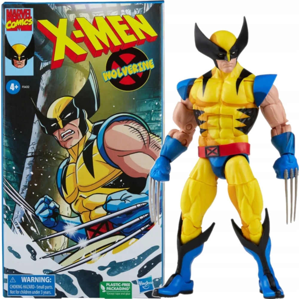 Marvel Comics Legends X-men Hasbro Oryginalna Ruchoma Figurka Wolverine