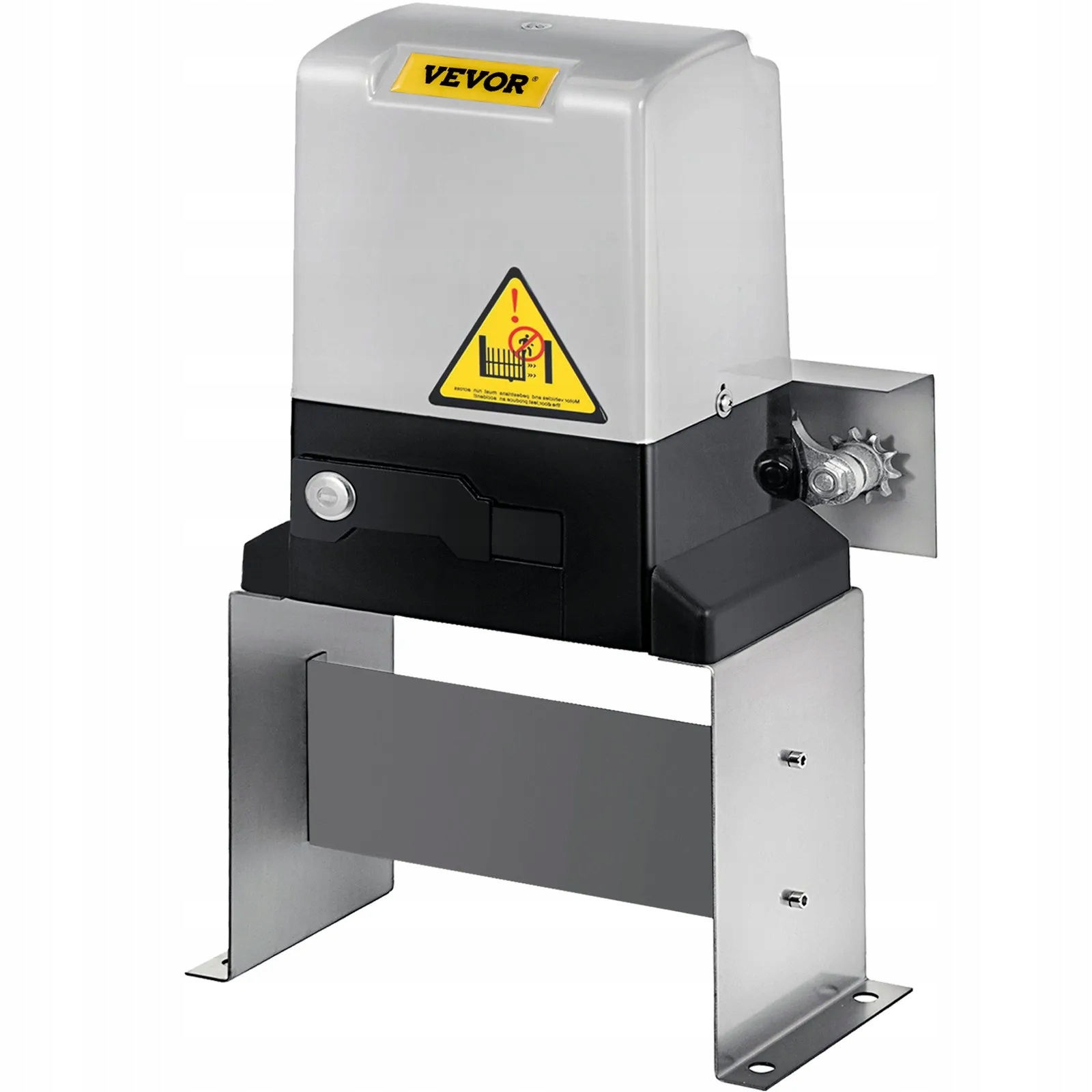 Pohon pro posuvnou bránu 600 kg, elektrický motor s dálkovým ovládáním v zahradě