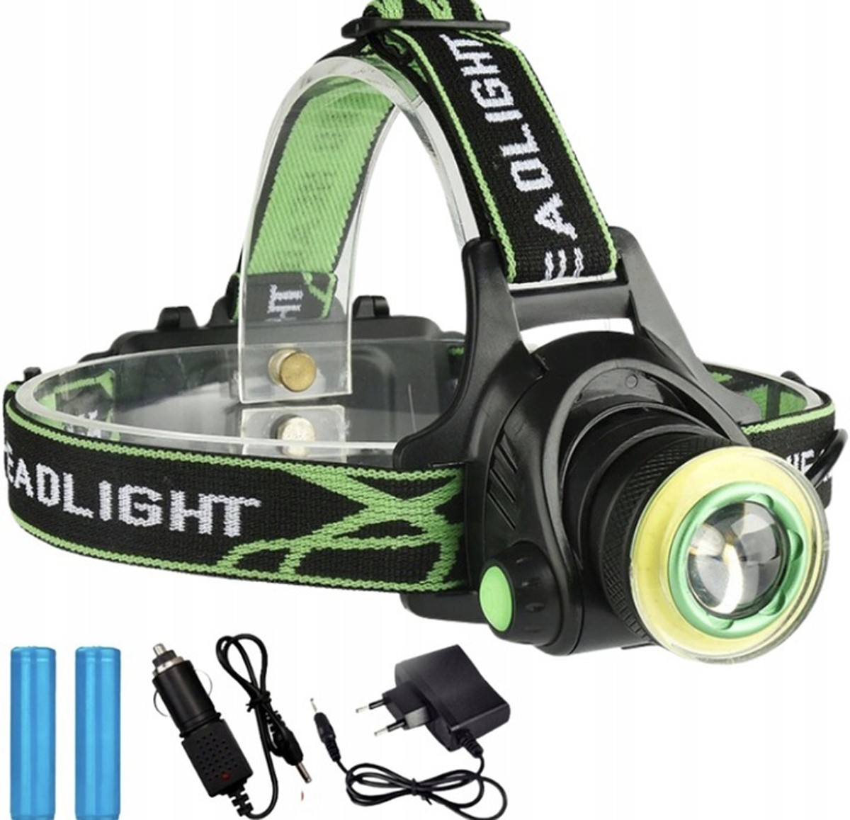 Latarka czołowa Latarka czołowa MOCNA CZOŁOWA LED COB REFLEKTOR CZOŁÓWKA Model LATARKA CZOŁOWA LED COB ZOOM