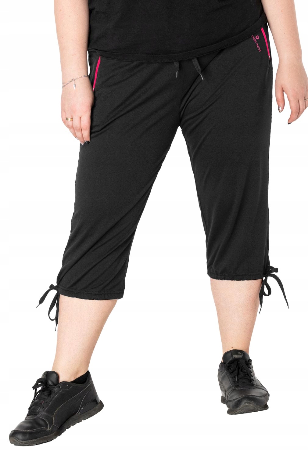 

Duże Krótkie Spodenki Damskie Rybaczki 8216-2 4XL