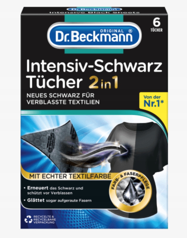 

Chusteczki do prania barwiące kolor Dr. Beckmann