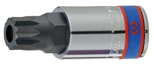 KING TONY Zestaw nasadek 1 2 bit SPLINE M5 M16 8el Producent code 4128PR