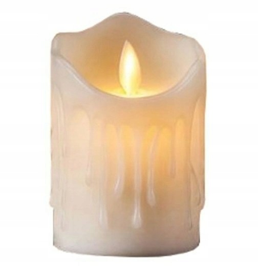 ŚWIECZKA NA BATERIE ZNICZ LED RUCHOMY PŁOMIEŃ 5x9 Rodzaj LED