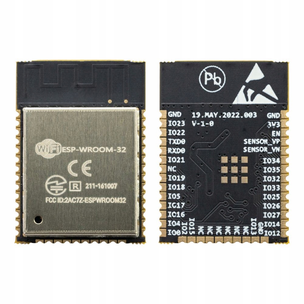 ESP32 moduł ESP32-WROOM-32 z WiFi i Bluetooth
